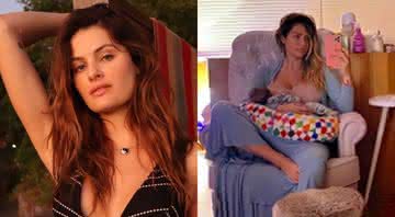 Isabeli Fontana foi criticada pela web após comentar foto de Gio Ewbank - Instagram