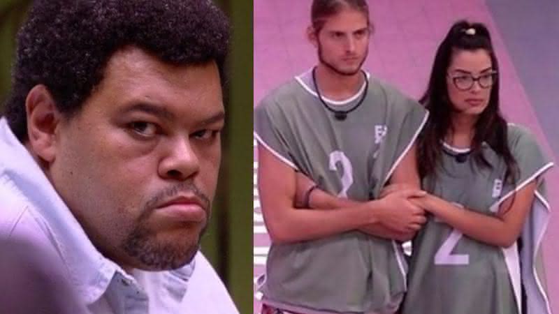 Expressão de Babu ao ouvir Ivy e Daniel pedindo apoio do público vira meme - TV Globo