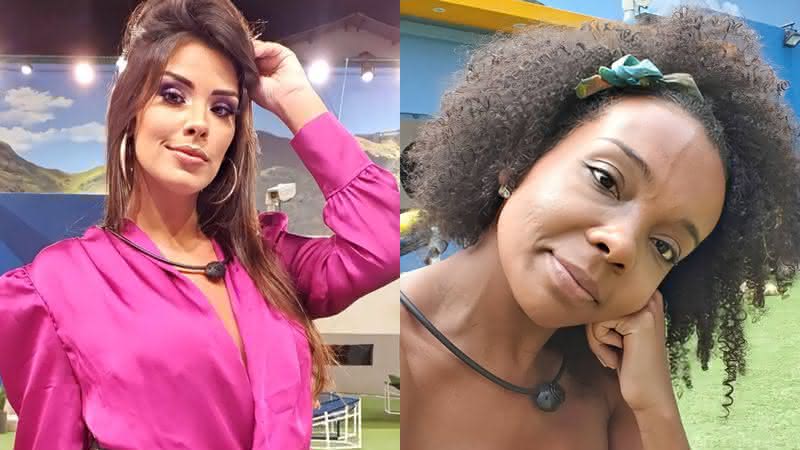 Em conversa com as sisters, a modelo abriu seu jogo dentro do programa e avisou que vota a Thelma - Globo