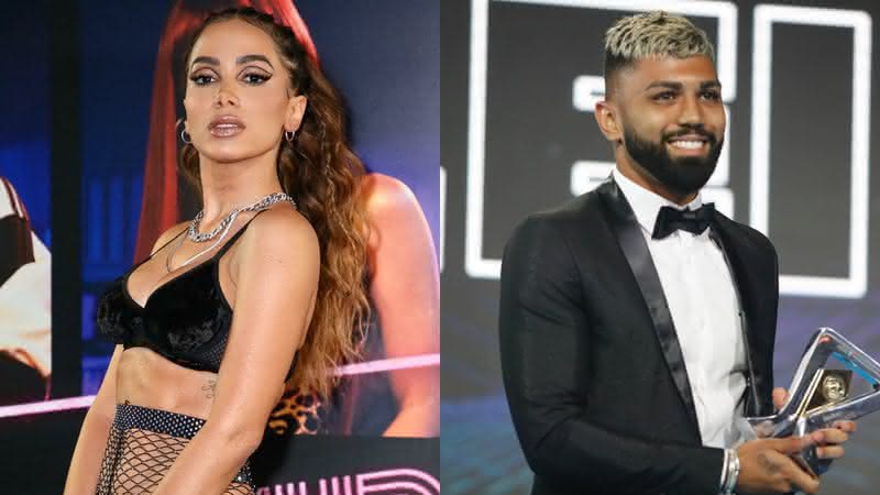 Anitta para de seguir Gabigol em rede social após término entre jogador e Rafaella Santos - Instagram