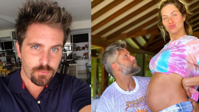 Nos Stories do Instagram, Thiago Gagliasso falou sobre o nascimento do sobrinho, Zyan, e esclareceu sua relação com o irmão - Instagram