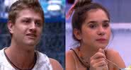 Em seu Twitter, o ex-BBB Lucas Gallina critica atitudes de Gizelly dentro da casa - Instagram