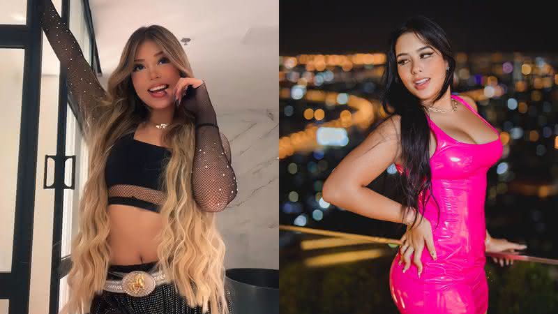 Melody e Cinthia Cruz se agridem nos bastidores de gravação de programa - Instagram