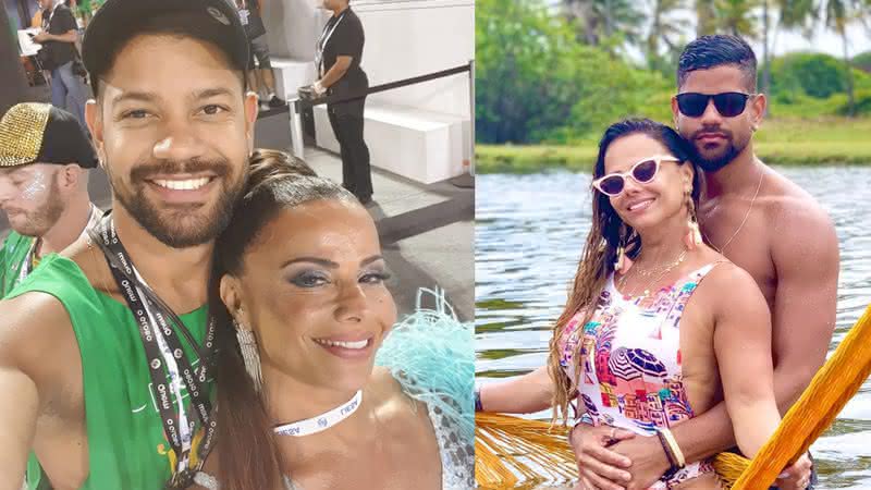 Em seu Instagram, Viviane Araujo compartilhou clique ao lado do namorado e se declarou - Instagram