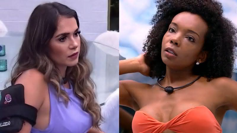 Thelma e Marcela conversaram sobre as confusões que Gizelly arrumou ontem, na Festa do Líder - Instagram