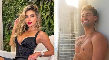 Erika Schneider e Rezende são flagrados aos beijos na festa de Flay - Instagram