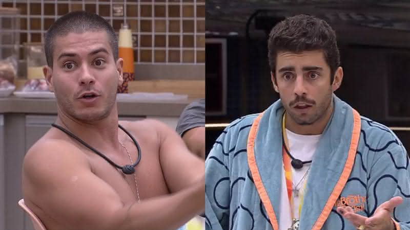 BBB22: Arthur Aguiar e Pedro Scooby se desculpam após briga feia - Gshow