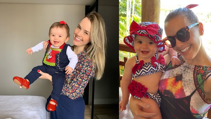 Em seu Instagram, Thaeme Mariôto compartilhou mais um clique fofíssimo da filha, Liz, e encantou os fãs - Instagram