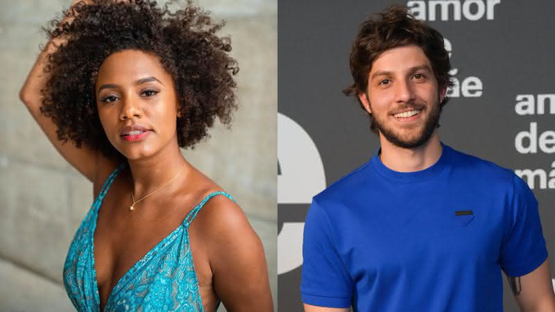 Ao lado de Jéssica Ellen, Chay Suede comemora parceria com a atriz em 'Amor de Mãe' - Instagram