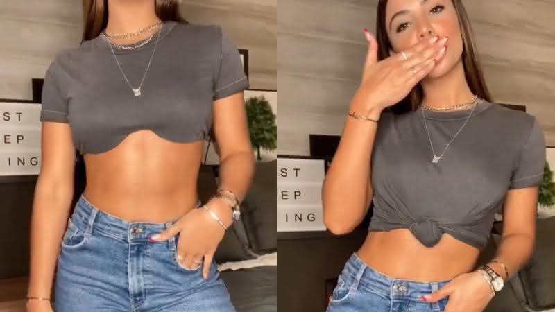 Aprenda a transformar uma camiseta em um cropped - Instagram