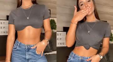 Aprenda a transformar uma camiseta em um cropped - Instagram