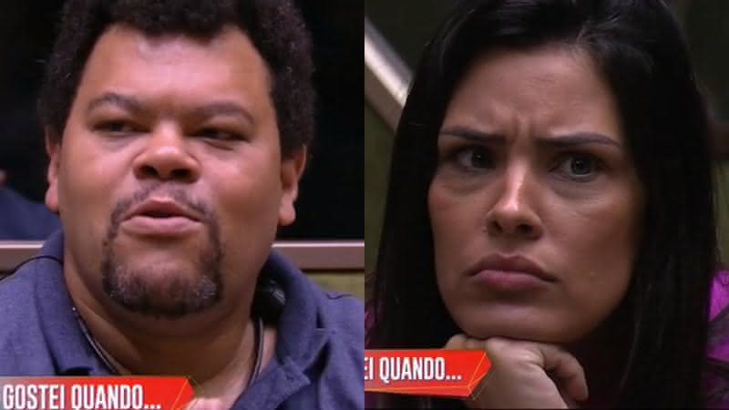 Em conversa com Gizelly, Babu voltou a comentar sobre a postura de Ivy com ele - Globo