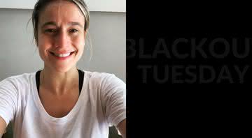 Fernanda Gentil adere a hashtag 'Blackout Tuesday' e explica o movimento - Instagram