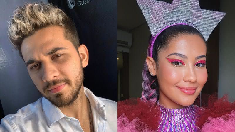 Gustavo Mioto e Thaynara OG curtiram o Carnaval juntinhos em Salvador - Instagram