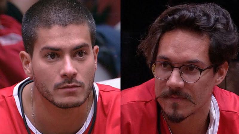 BBB22: Arthur Aguiar se junta a Eliezer e detona Pedro Scooby - Instagram