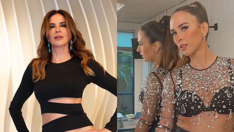 Luciana Gimenez se incomoda com piada de Tata Werneck e a impede de exibir a cena - Instagram