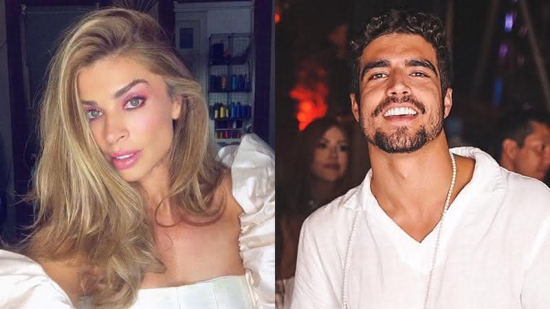 Grazi Massafera e Caio Castro são flagrados se beijando pela primeira vez - Instagram