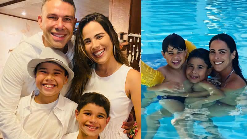 Em seu Instagram, Wanessa Camargo compartilhou clique em família e encantou os seguidores - Instagram