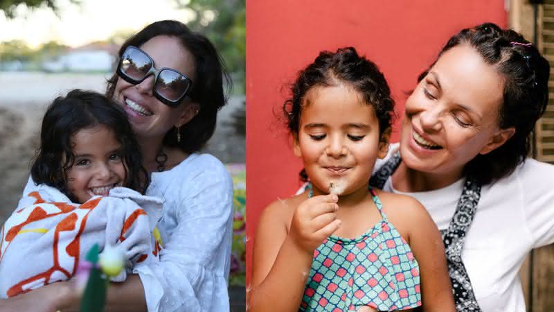 Em seu Instagram, Carolina Ferraz compartilhou clique fofo da filha e encantou os fãs - Instagram