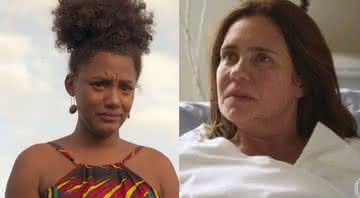 Amor de Mãe: Camila sofre na mão de Thelma, após nascimento do filho - TV Globo