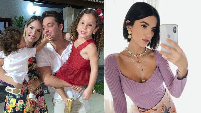 Nos Stories do Instagram, Wesley Safadão mostrou a herdeira, Ysis, fazendo a dancinha da ex-BBB e encantou os seguidores - Instagram