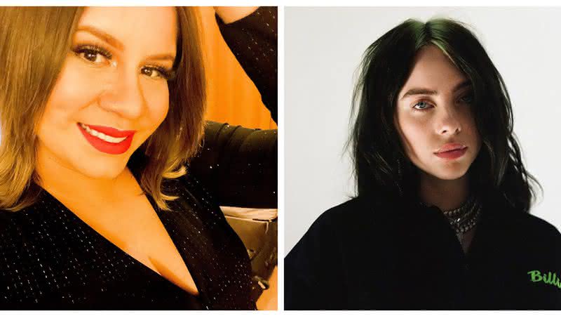 Marília Mendonça diverte seguidores ao se comparar com a cantora americana Billie Eilish - Instagram