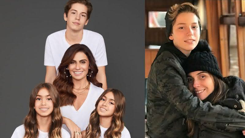 Em seu Instagram, Giovanna Antonelli comemorou o aniversário de 15 anos de seu filho com Murilo Benício - Instagram