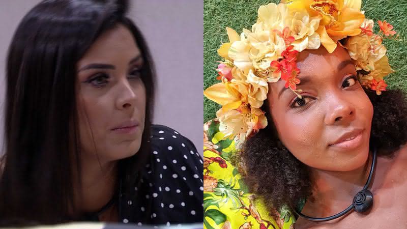 Em conversa com Gizelly, Ivy questinou o voto de Thelma em Babu - Globo