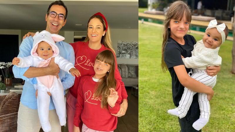 Em seu Instagram, Ticiane Pinheiro compartilhou clique ao lado das filhas e celebrou o Dia das Mães - Instagram