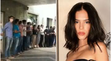 Bruna Marquezine lamenta protesto organizado por religiosos na frente de hospital - Twitter/ Instagram/ @Brunamarquezine