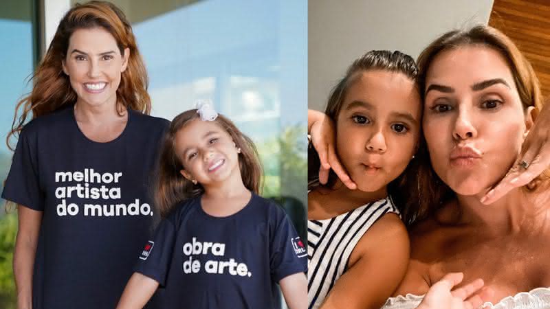 Em seu Instagram, Deborah Secco compartilhou clique fofo ao lado da filha e encantou os fãs - Instagram