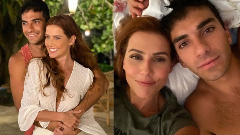 Em seu Instagram, Deborah Secco compartilhou clique romântico ao lado do marido, Hugo Moura, e encantou os seguidores - Instagram