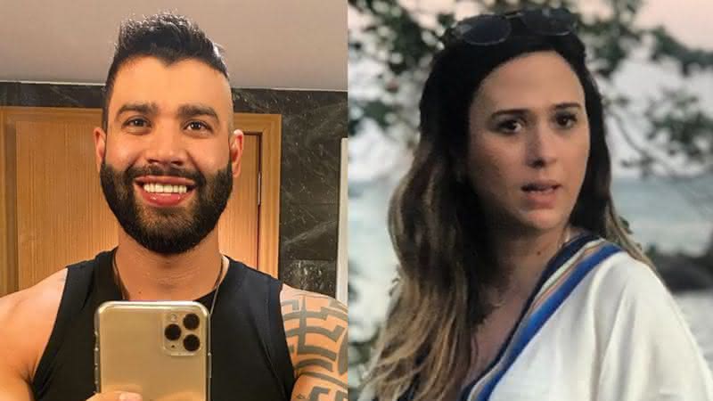 Após shorts de Gusttavo Lima virar meme, Tata Werneck entra na brincadeira e relembra clique de infância - Instagram