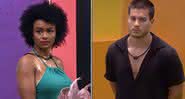 BBB22: Natália e Arthur Aguiar discutem pesado - Instagram