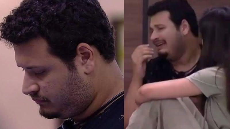 O brother não segurou a emoção e ficou inconsolável no BBB20 - TV Globo