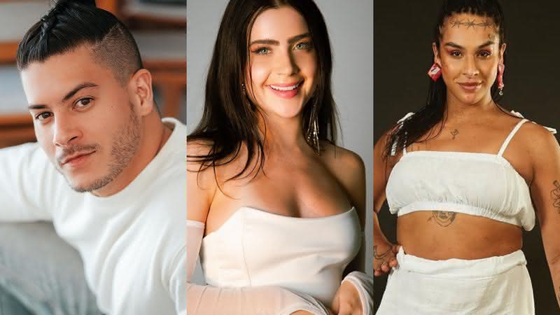 BBB22: Arthur Aguiar, Jade Picon e Linn da Quebrada entram na casa - Instagram