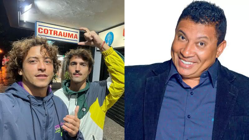 Comediante Pedro Manso faz comentário homofóbico sobre Jesuíta Barbosa com namorado - Instagram