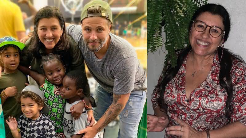 Em seu Instagram, Regina Casé compartilhou clique ao lado de Bruno Gagliasso e celebrou o aniversário do ator - Instagram