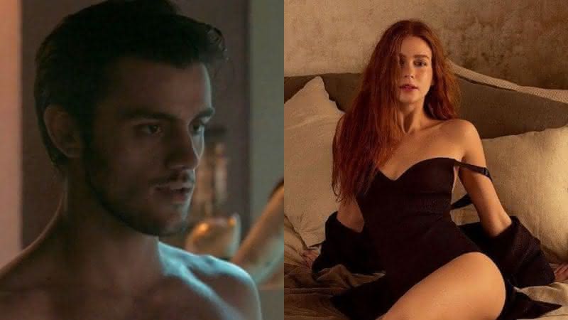 Pronta para o ataque, Eliza surpreende Jonatas com striptease - TV Globo