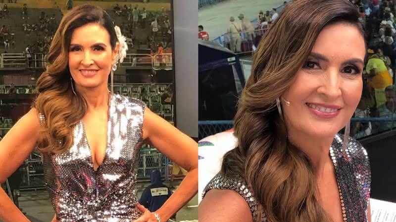 Fátima Bernardes muda o visual e surge com cabelo ruivo e franjinha - Instagram