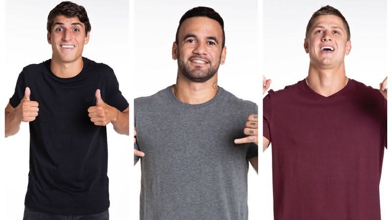 Felipe, Hadson e Lucas combinam votos para a formação de paredão domingo - Instagram