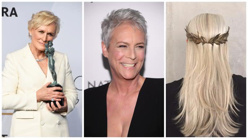 O branco não precisa mais ser sem graça; confira as dicas do hairstylist Rodrigo Cintra - Gregg DeGuire/Getty Images for Turner/// Dimitrios Kambouris/Getty Images for National Board of Review/// / Instagram @veraholtz