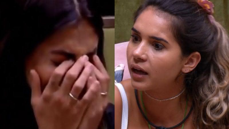 Após notícias do coronavírus, Gizelly faz Mari chorar ao citar ex-BBB Jonas - TV Globo