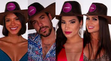 A Fazenda 12: Jakelyne Oliveira, Lipe Ribeiro, Raissa Barbosa e Victória Villarim estão na Roça - Instagram