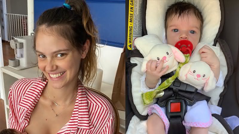 Laura Neiva comemora mesversário de filha e encanta seguidores: "2 meses da Maria" - Instagram