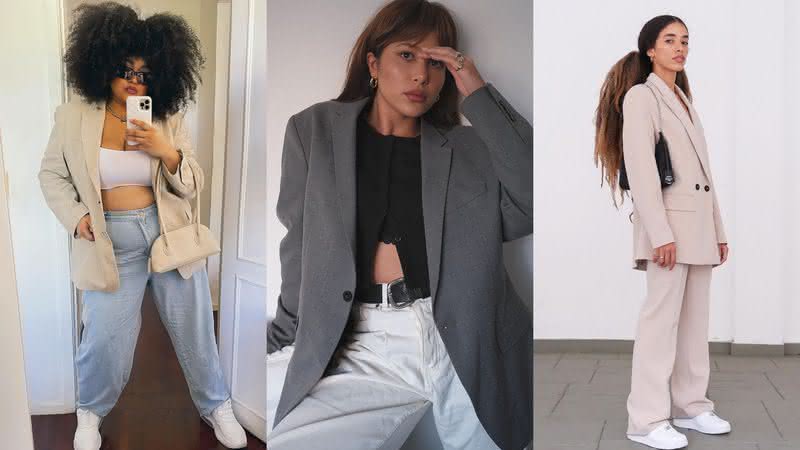 Blazer no dia a dia? Stylist e produtora de moda ensina como incorporar a peça no cotidiano - Instagram