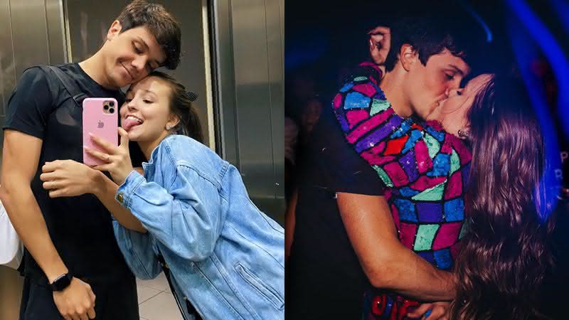 Larissa Manoela posa com Leo Cidade e se declara para o amado - Instagram