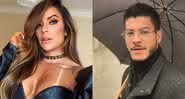 Colunista divulga mensagens entre Arthur Aguiar e Denise Dias - Instagram