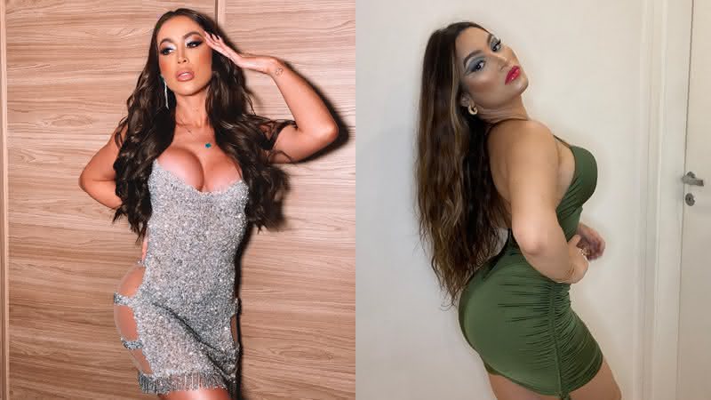 Carol Narizinho e Raissa Barbosa dão beijão em festa de Lucas Guimarães - Instagram