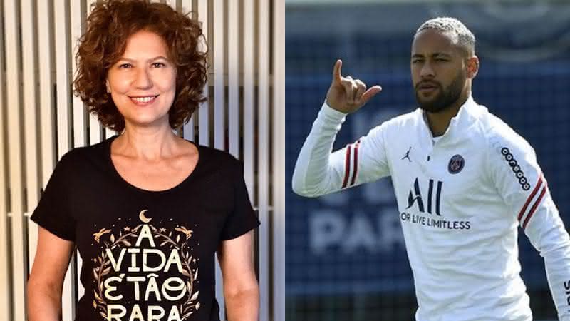 Patricia Pillar critica Neymar Jr. e recebe resposta atravessada do jogador - Instagram